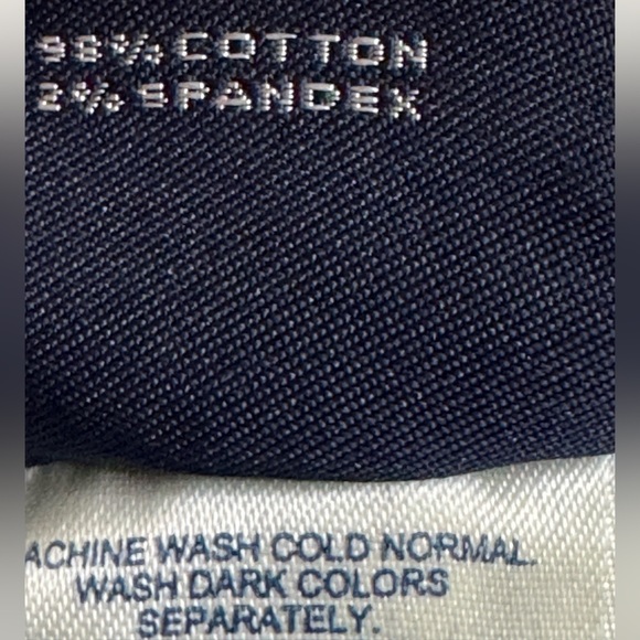 Lands' End Women's Classic Fit Straight Leg Jeans - Blue - Picture 4 of 4